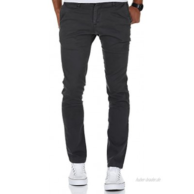 Amaci&Sons Herren Vintage Slim Fit Stretch Chino Hose Jeans 7011