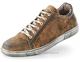Maddox Herren Trachten Schuhe Sneaker Siegfried Wood Nappato Gr. 40-50